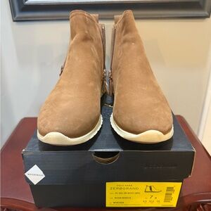 Cole Haan Woman’s Tan Zerogrand Boots